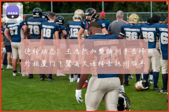 德转动态：王浩然加盟梅州李岳峰外租厦门飞鹭高天语转会杭州临平吴越